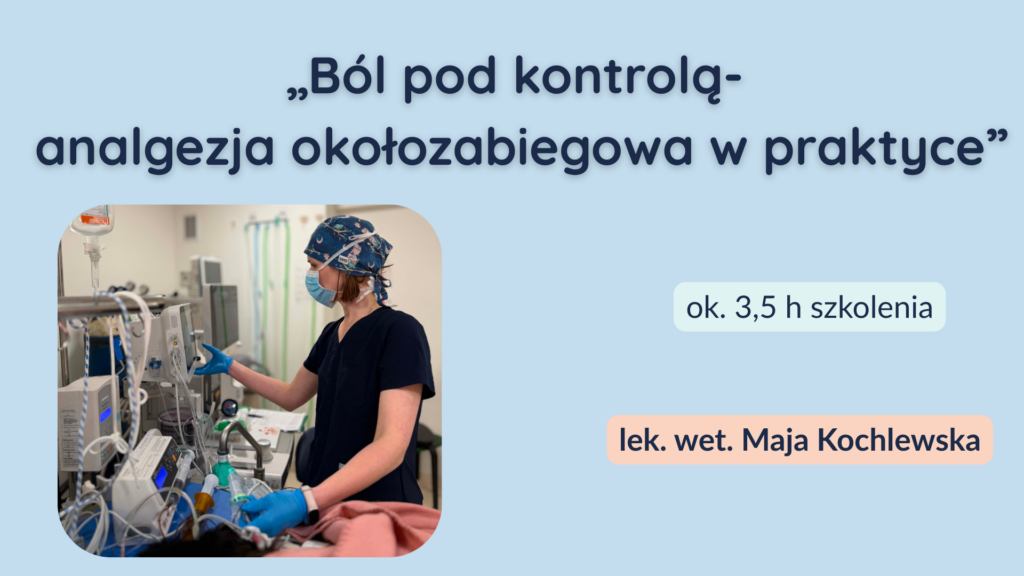 Ból pod kontrolą- analgezja okołozabiegowa w praktyce